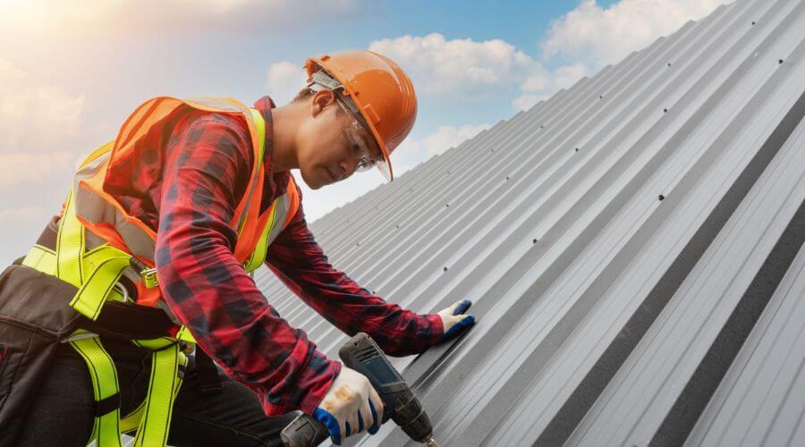 Professional metal roof installation in West Mineral, KS